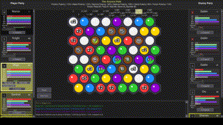 Gem Battle Battle Screen - Watching a cascade play out