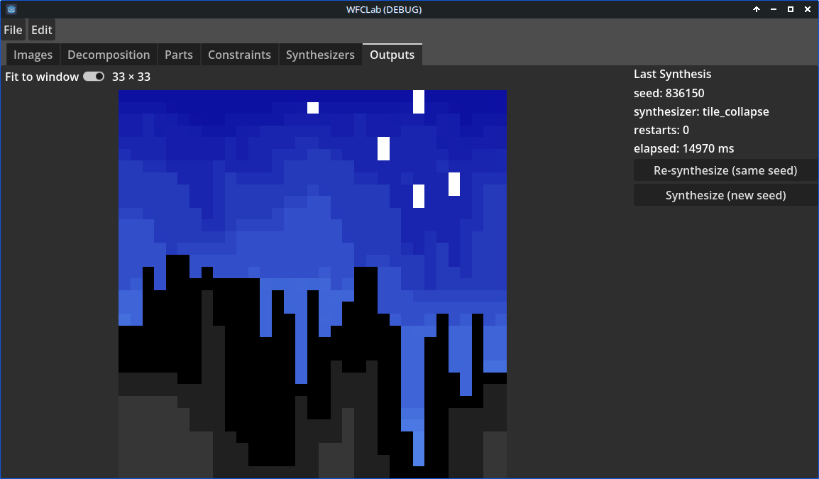 A second generated forest output