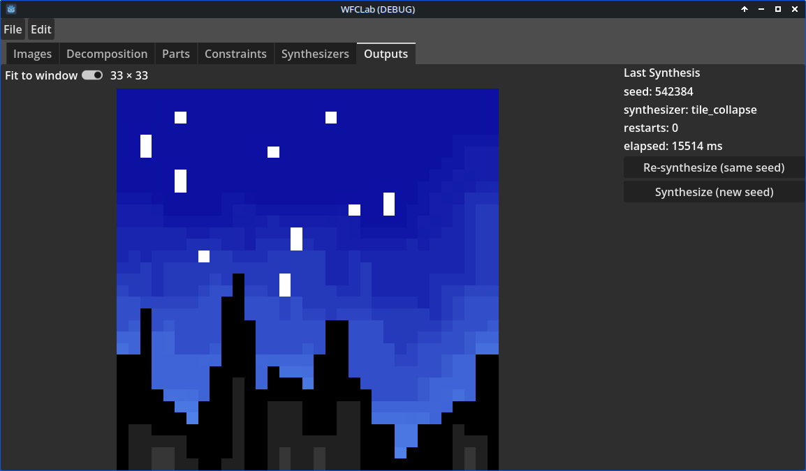 A third generated forest output